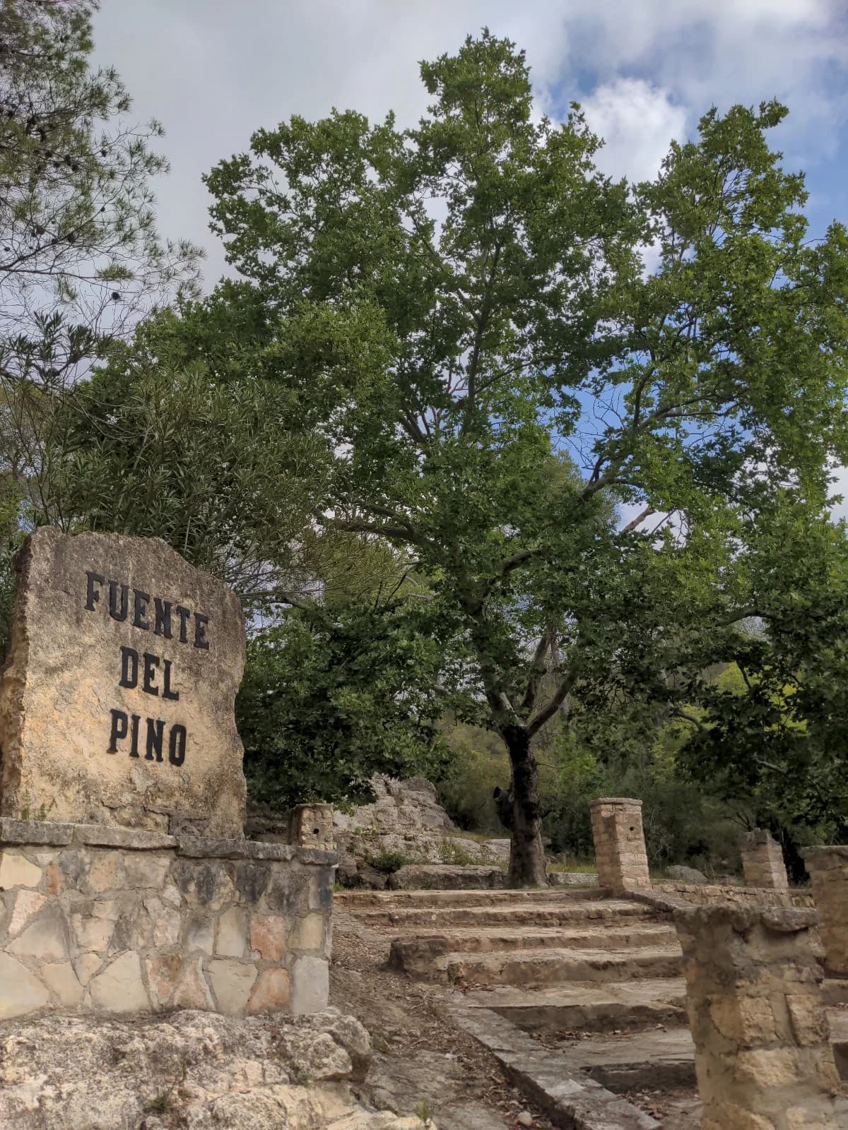 Entrada principal a la finca rústica Fuente del Pino, Navarrés, Valencia